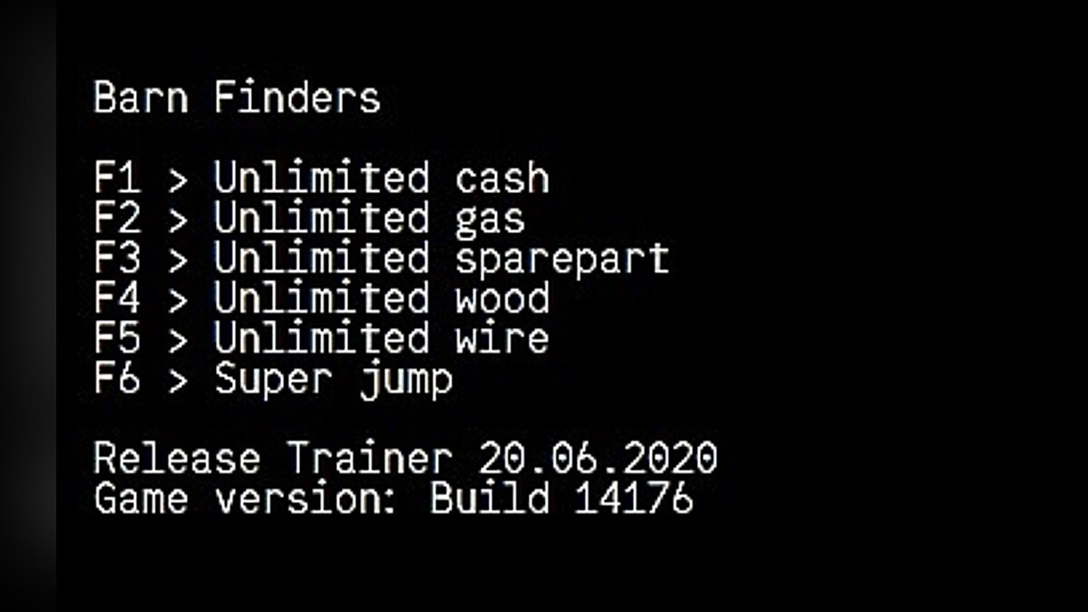 Barn Finders — Трейнер (+6) [Steam]