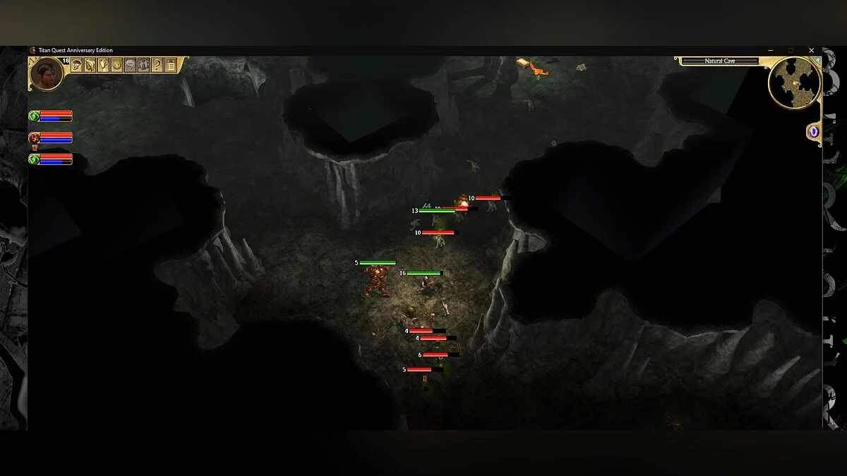 Titan Quest Anniversary Edition — Полоска здоровья для врагов