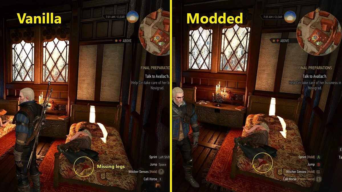 The Witcher 3: Wild Hunt - Complete Edition — Смена одежды Филиппы Эйльхарт