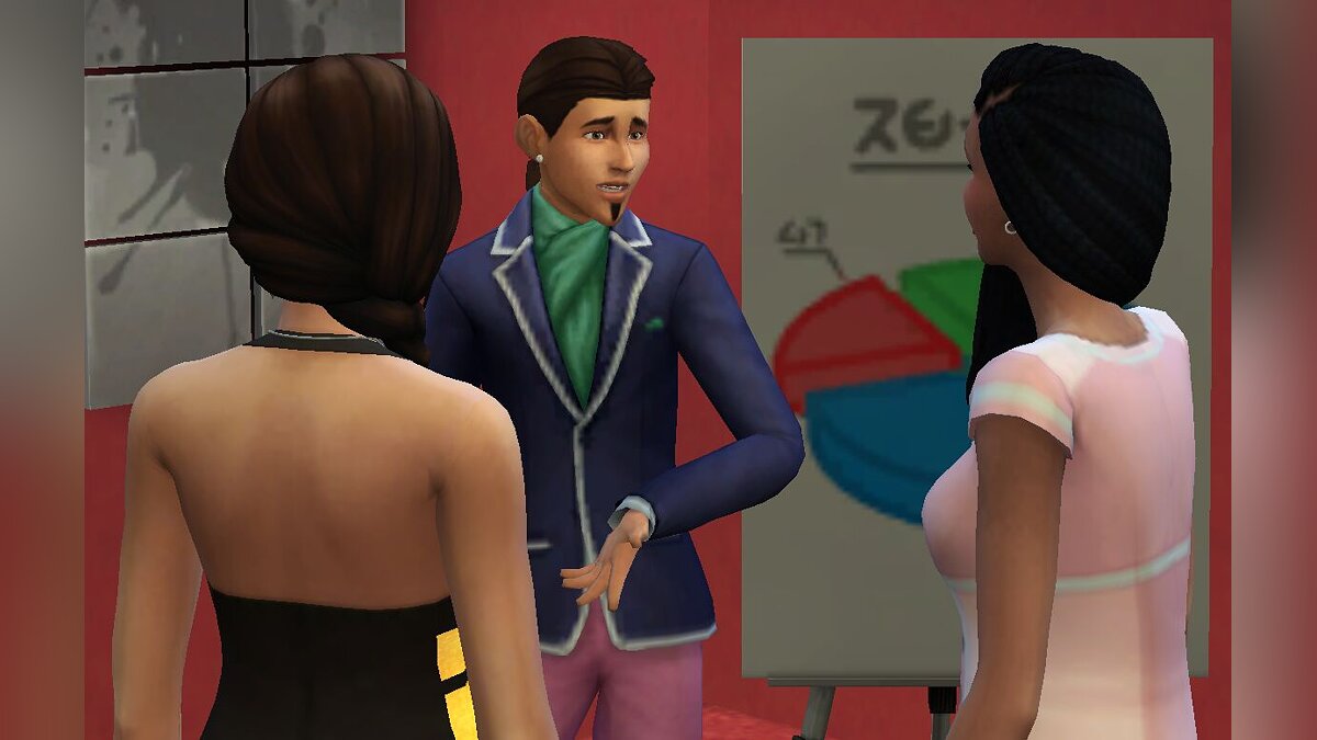 The Sims 4 — Бизнесмен — работа на дому