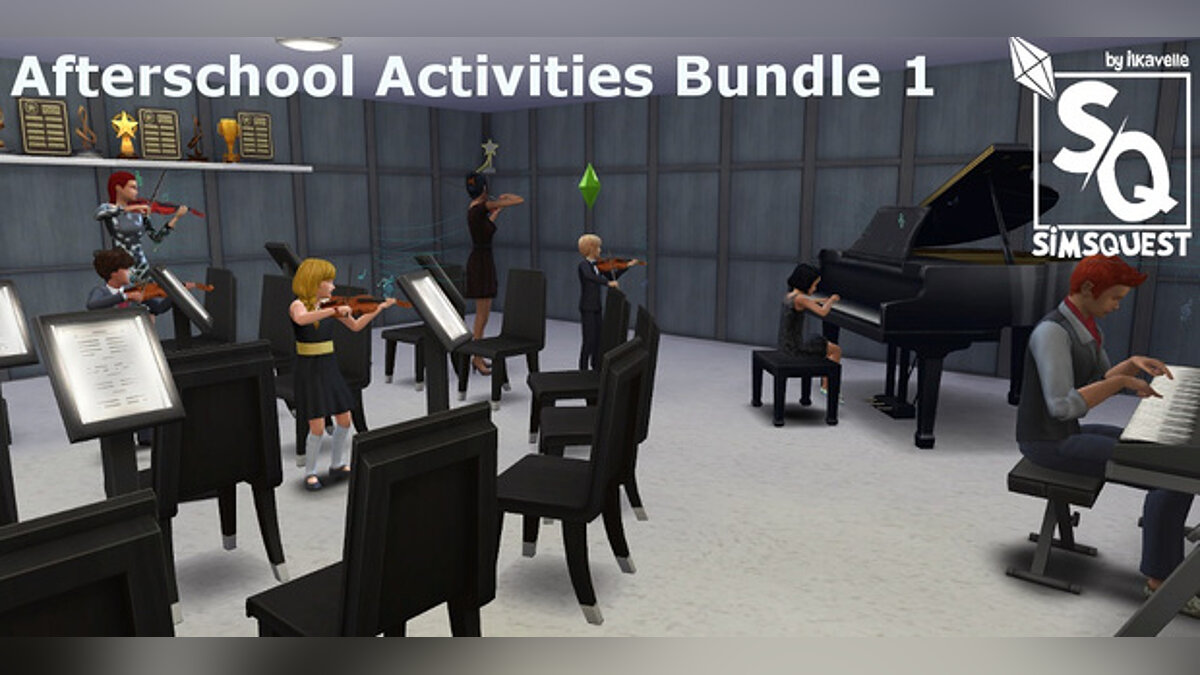 The Sims 4 — Новые внеклассные занятия для детей и подростков