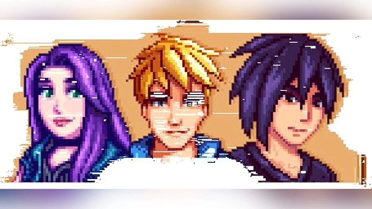 Stardew Valley — Новые портреты для Эбигейл, Сэма и Себастьяна