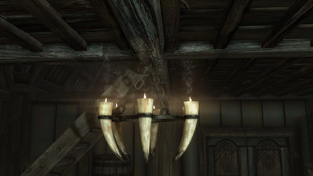 Elder Scrolls 5: Skyrim Special Edition — Настоящее пламя свечи