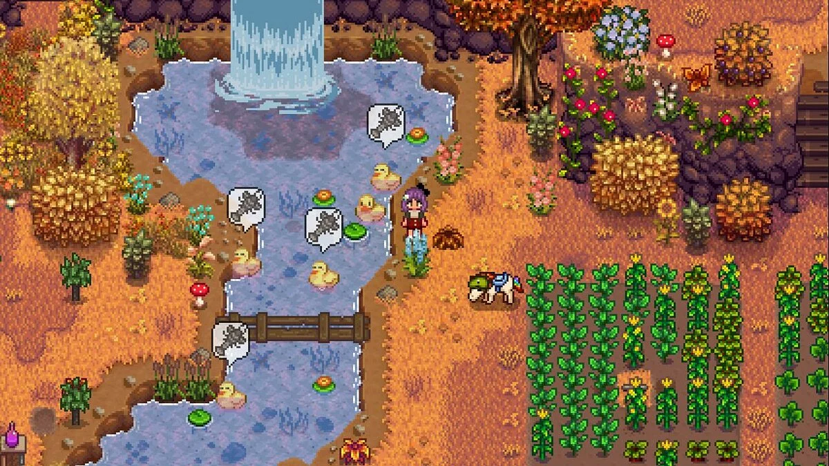 Stardew Valley — Утка вместо крабовой ловушки