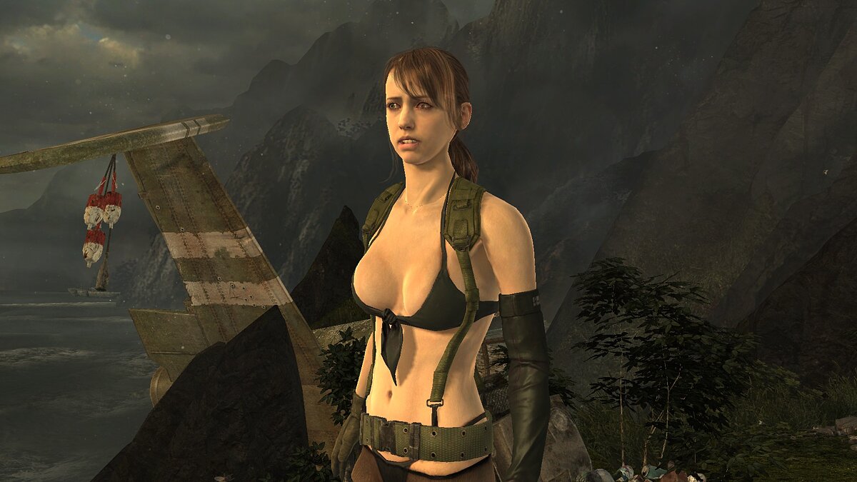 Tomb Raider — Играй за Молчунью из игры «Metal Gear Solid 5: The Phantom Pain»
