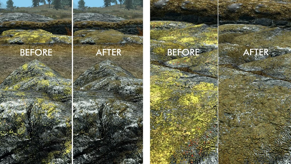 Elder Scrolls 5: Skyrim Special Edition — Тундровый мох в HD