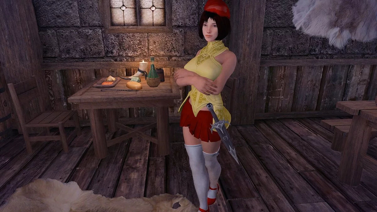 Elder Scrolls 5: Skyrim Special Edition — Компаньон Энн Мари