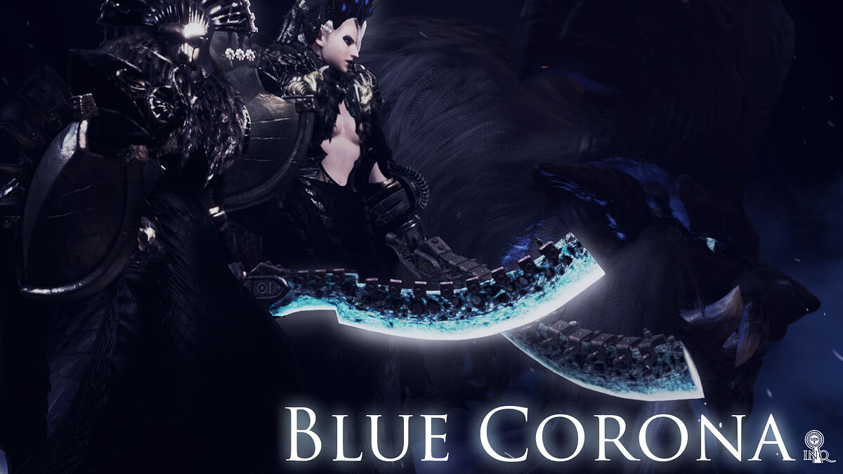 Monster Hunter World: Iceborne — Улучшенный меч «Голубая корона»