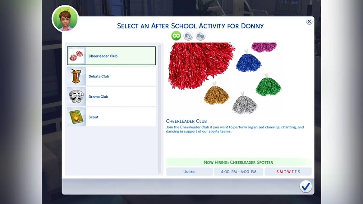 The Sims 4 — Школьные мероприятия