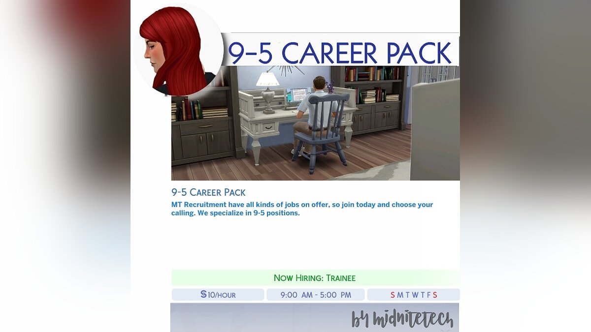 The Sims 4 — Пак из 20 двухуровневых карьер