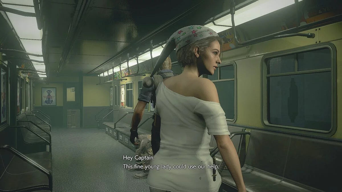 Resident Evil 3 — Джилл в пижаме