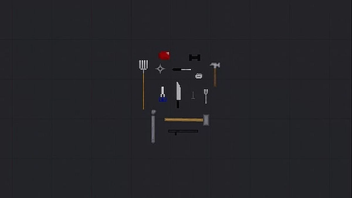 People Playground — Пак холодного оружия