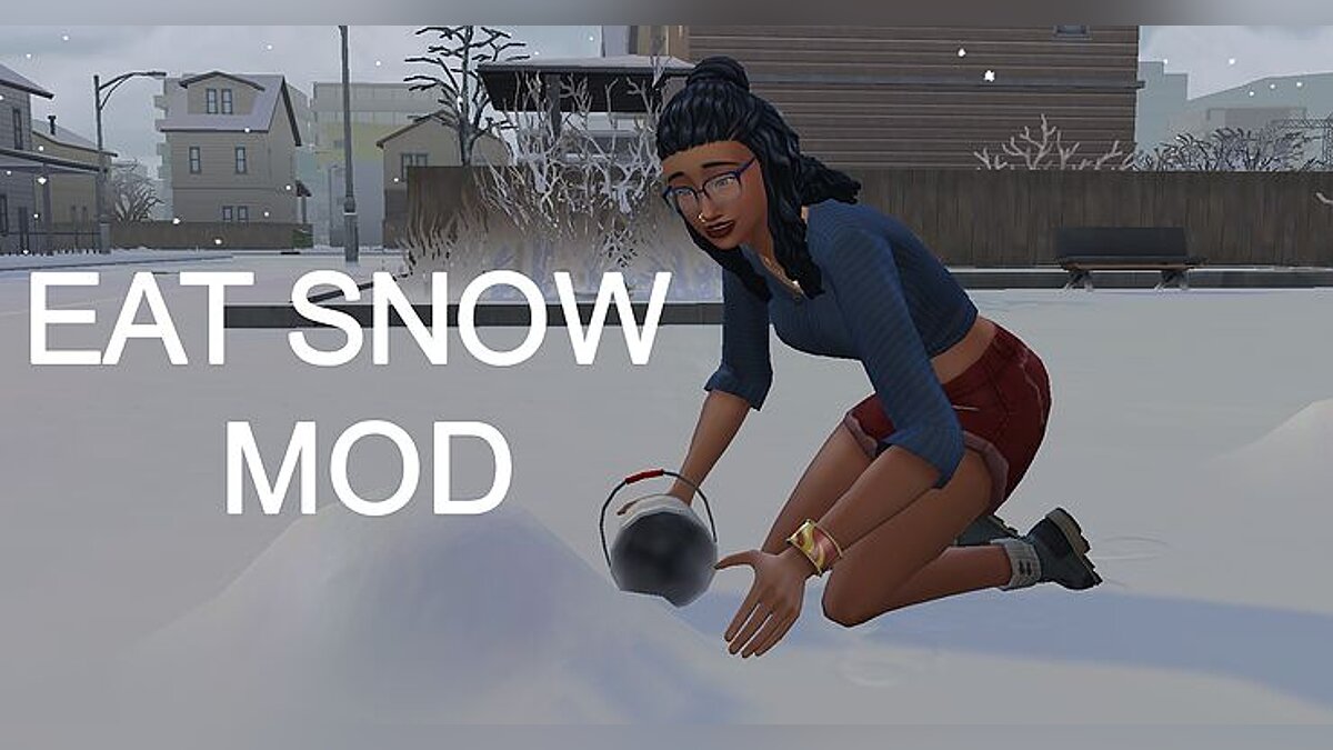 The Sims 4 — Возможность есть снег