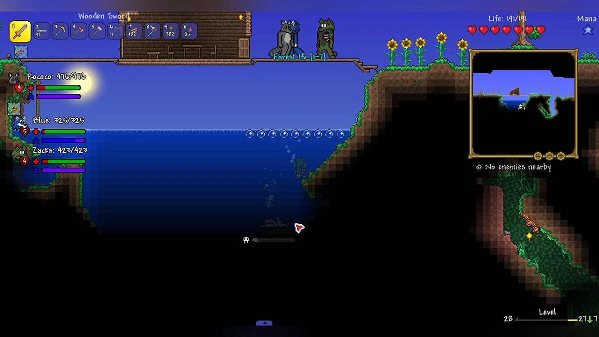 Terraria — Наймите компаньона