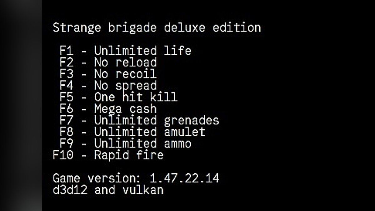 Strange Brigade — Трейнер (+10) [Steam]