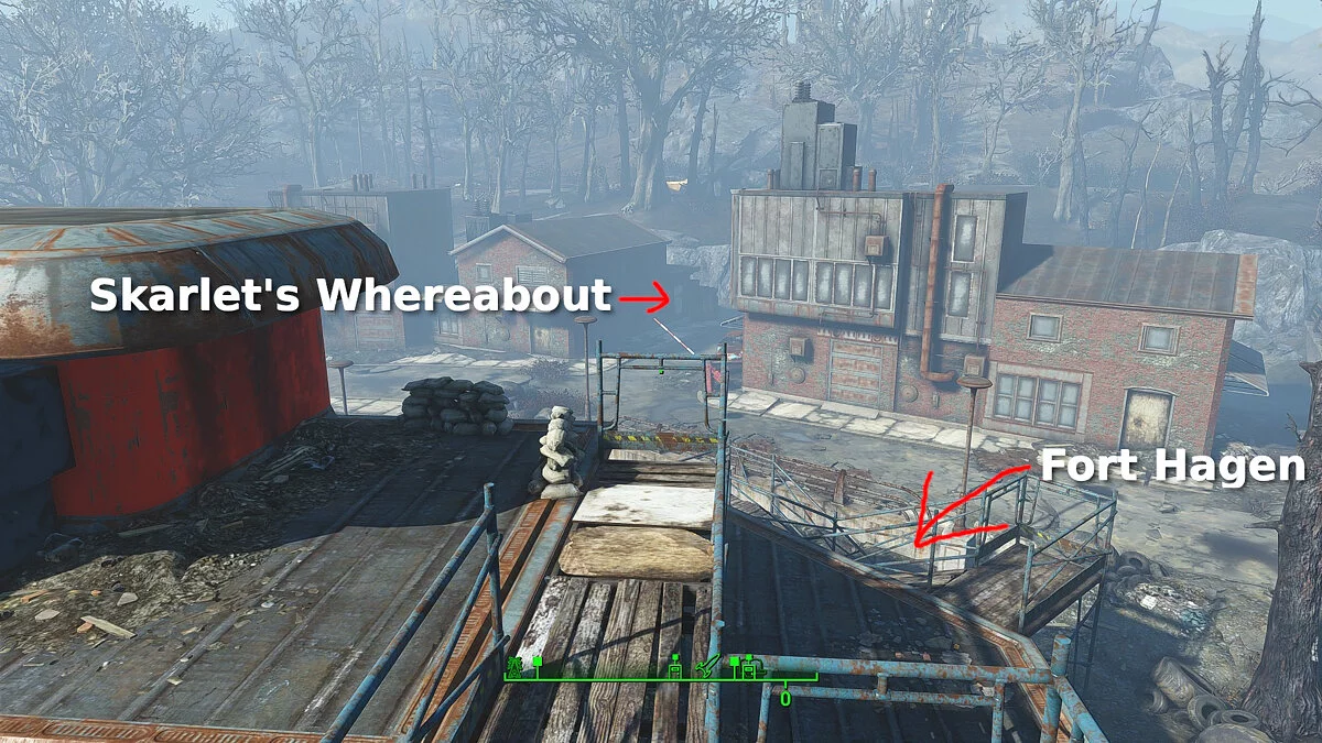 Fallout 4: Game of the Year Edition — Скарлет - полностью озвученный компаньон