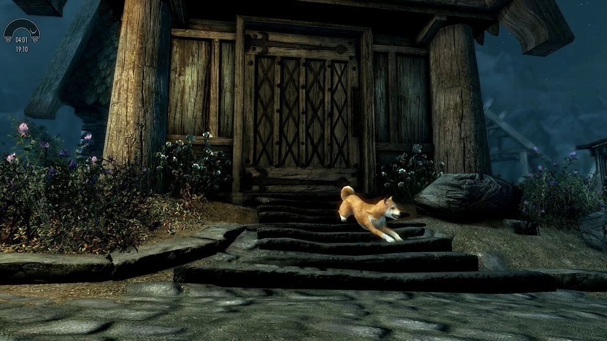 Elder Scrolls 5: Skyrim Special Edition — Собака - компаньон