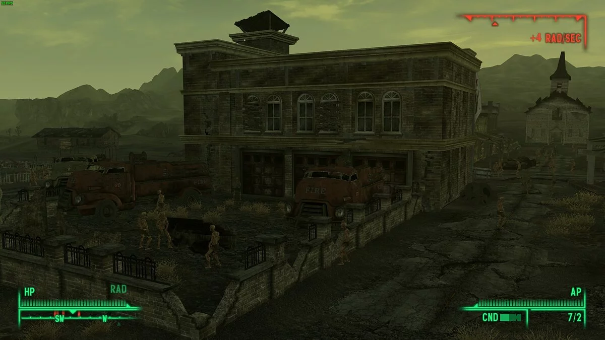 Fallout: New Vegas — Сёрчлайт - лагерь мертвых