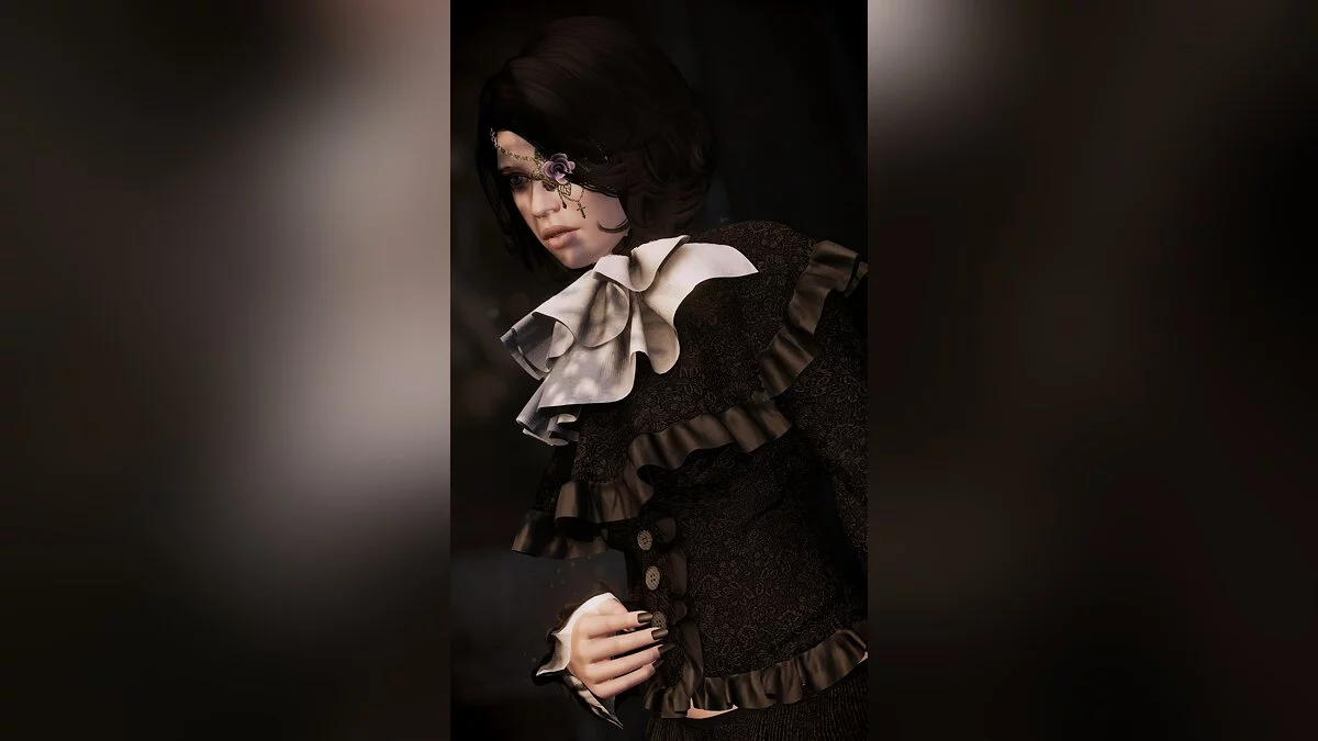 Elder Scrolls 5: Skyrim Special Edition — Женский костюм готический принц