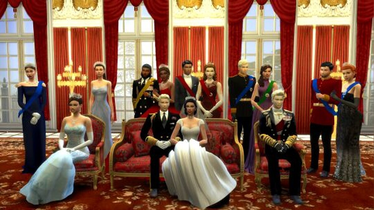 The Sims 4 — Карьера монарха