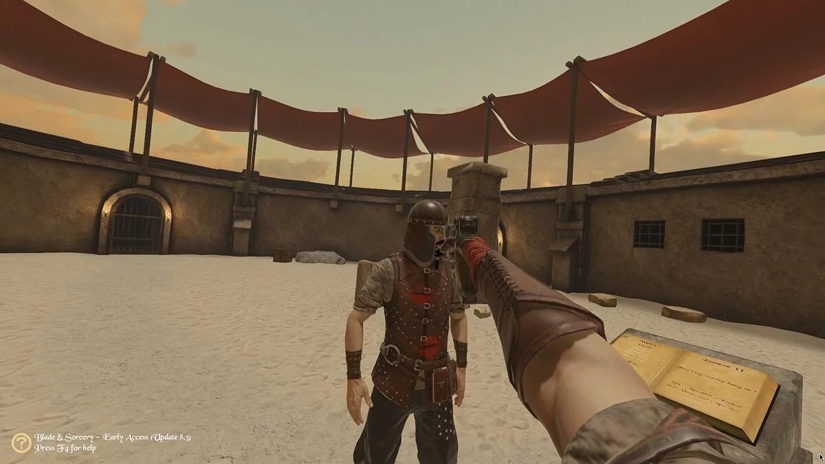 Blade and Sorcery — Пистолет Luger P08