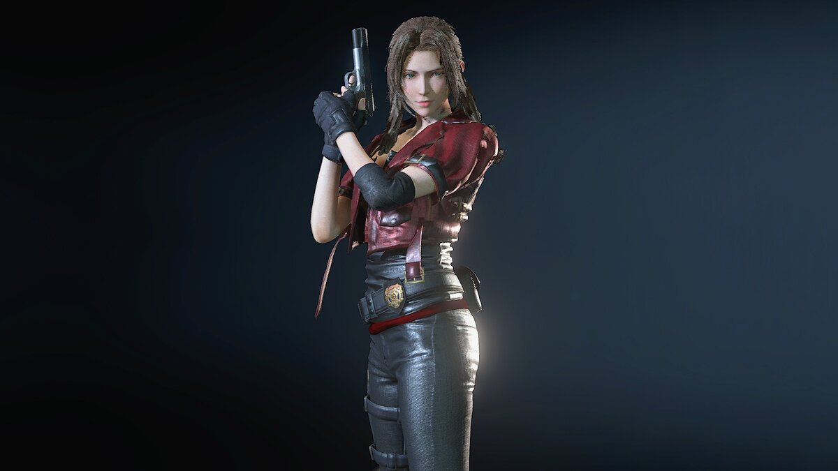 Resident Evil 3 — Цветочница Айрис из Final Fantasy
