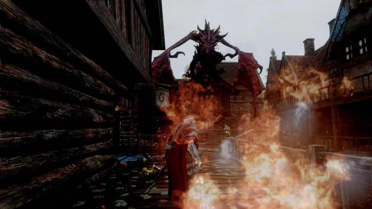 Elder Scrolls 5: Skyrim Special Edition — Более агрессивные драконы