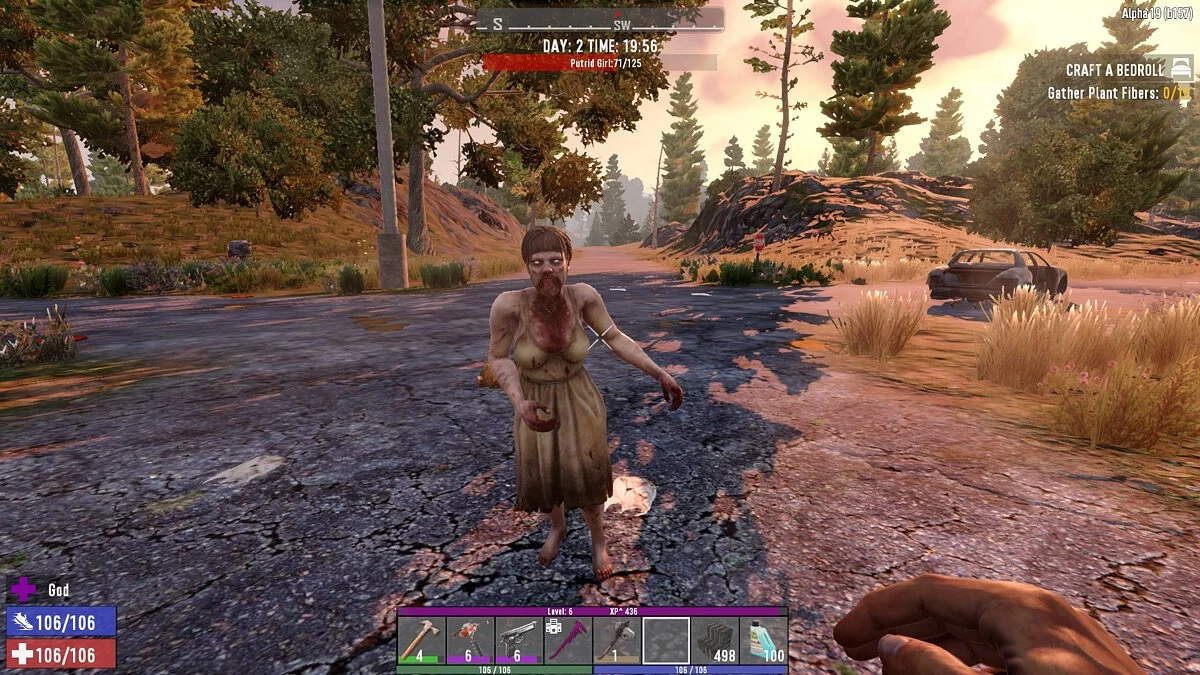 7 Days to Die — Полоска здоровья для врагов