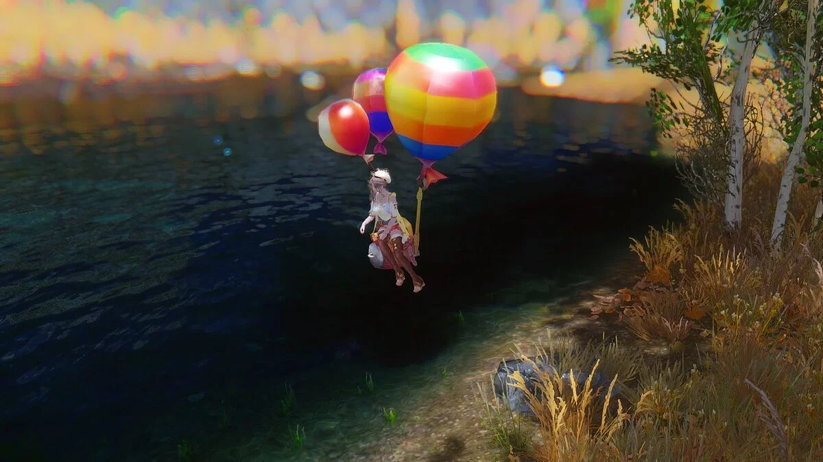 The Elder Scrolls 5: Skyrim Legendary Edition — Бочка с шарами вместо лошади