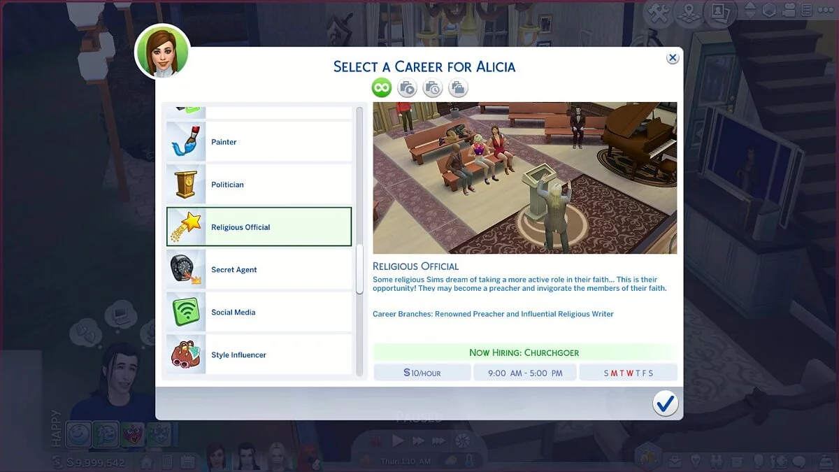 The Sims 4 — Мод на религию