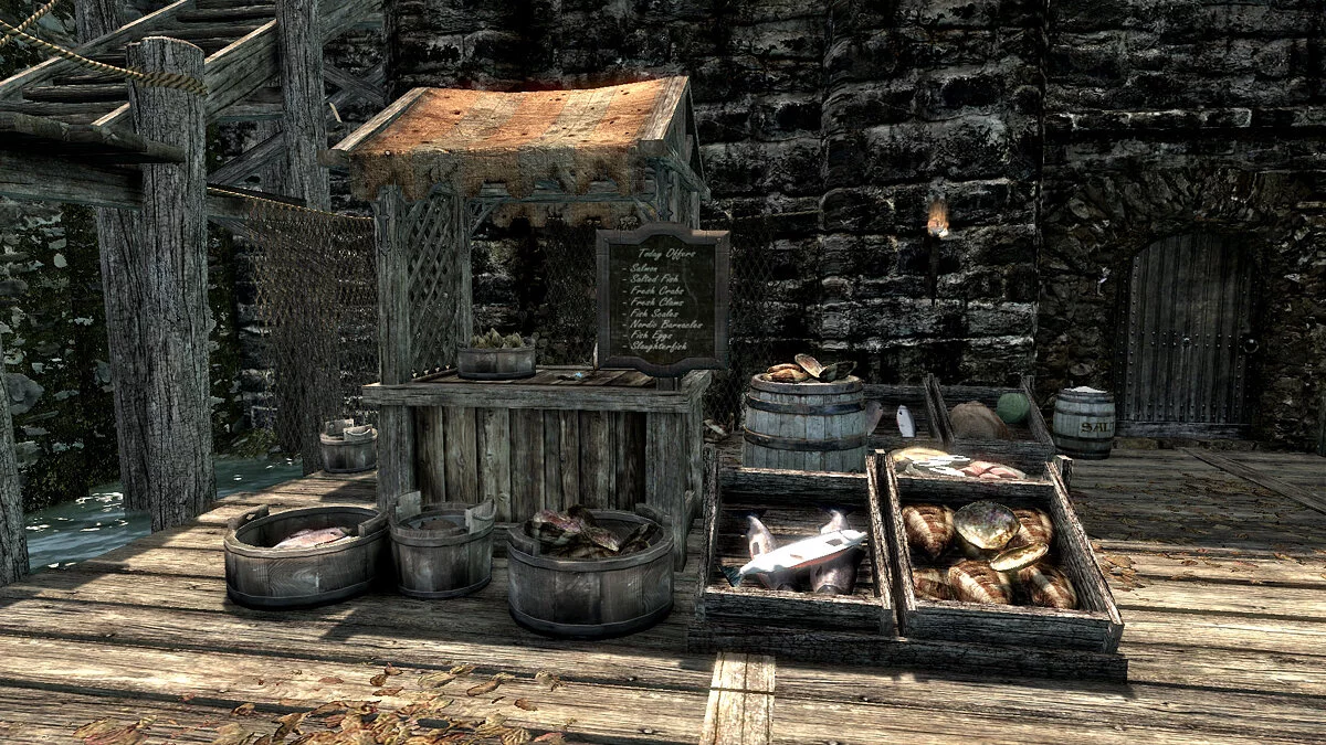 The Elder Scrolls 5: Skyrim Legendary Edition — Рыбный рынок в Рифтене