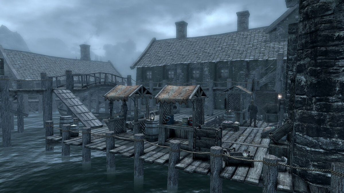 The Elder Scrolls 5: Skyrim Legendary Edition — Рыбный рынок в Рифтене