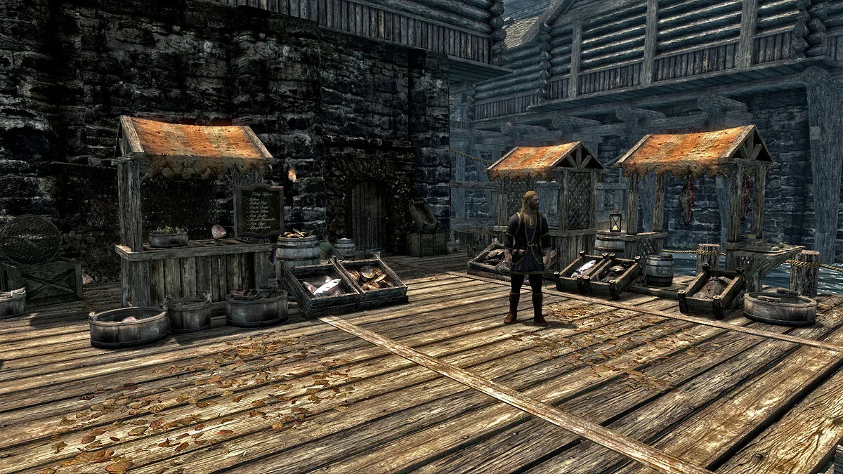 The Elder Scrolls 5: Skyrim Legendary Edition — Рыбный рынок в Рифтене