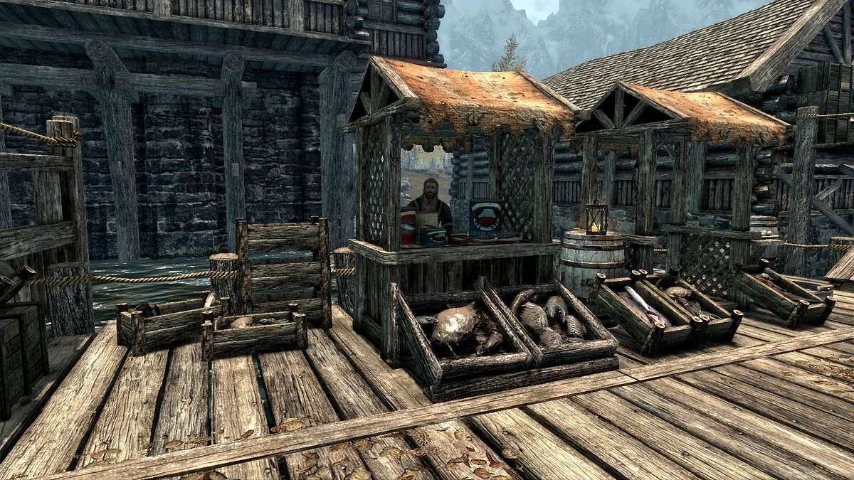 The Elder Scrolls 5: Skyrim Legendary Edition — Рыбный рынок в Рифтене