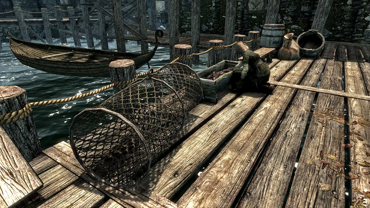 The Elder Scrolls 5: Skyrim Legendary Edition — Рыбный рынок в Рифтене