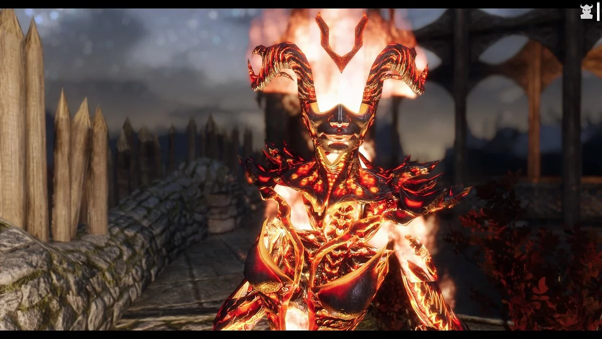 Elder Scrolls 5: Skyrim Special Edition — Новый огненный атронах