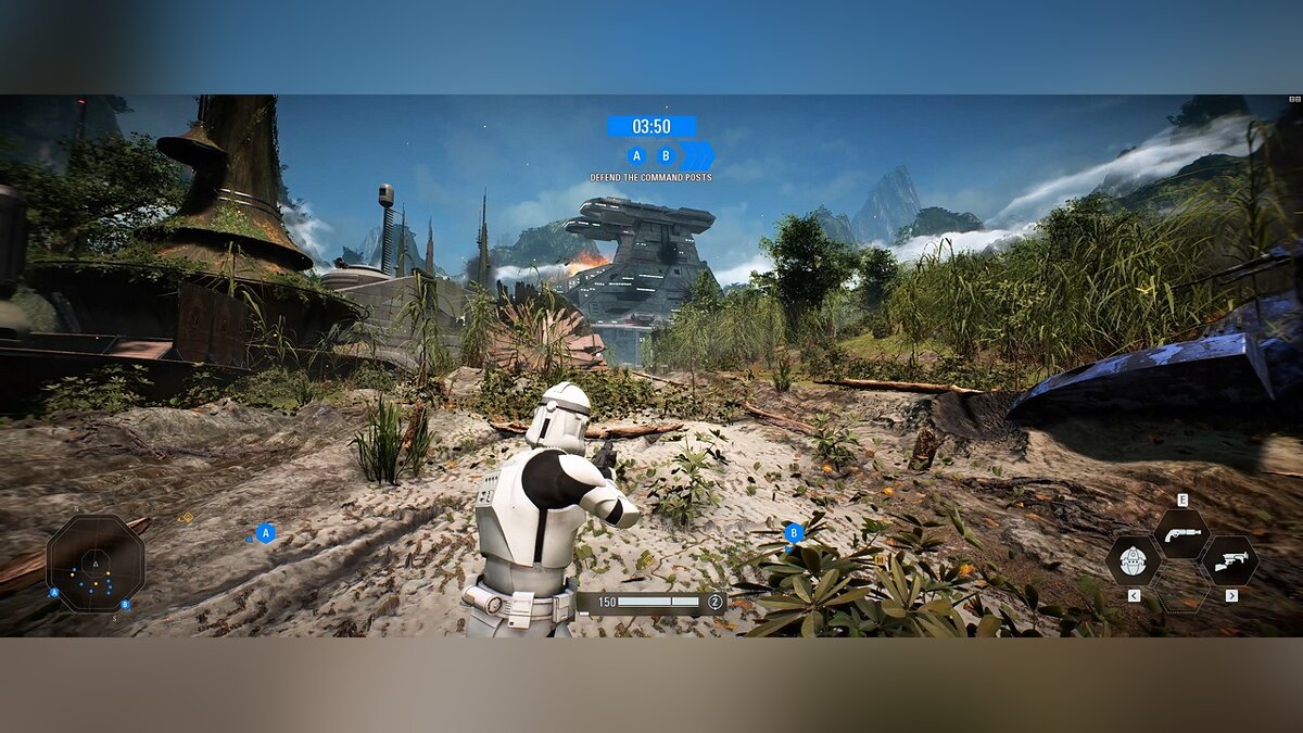 Star Wars: Battlefront 2 — Улучшенная карта Кашиик / Моды и скины