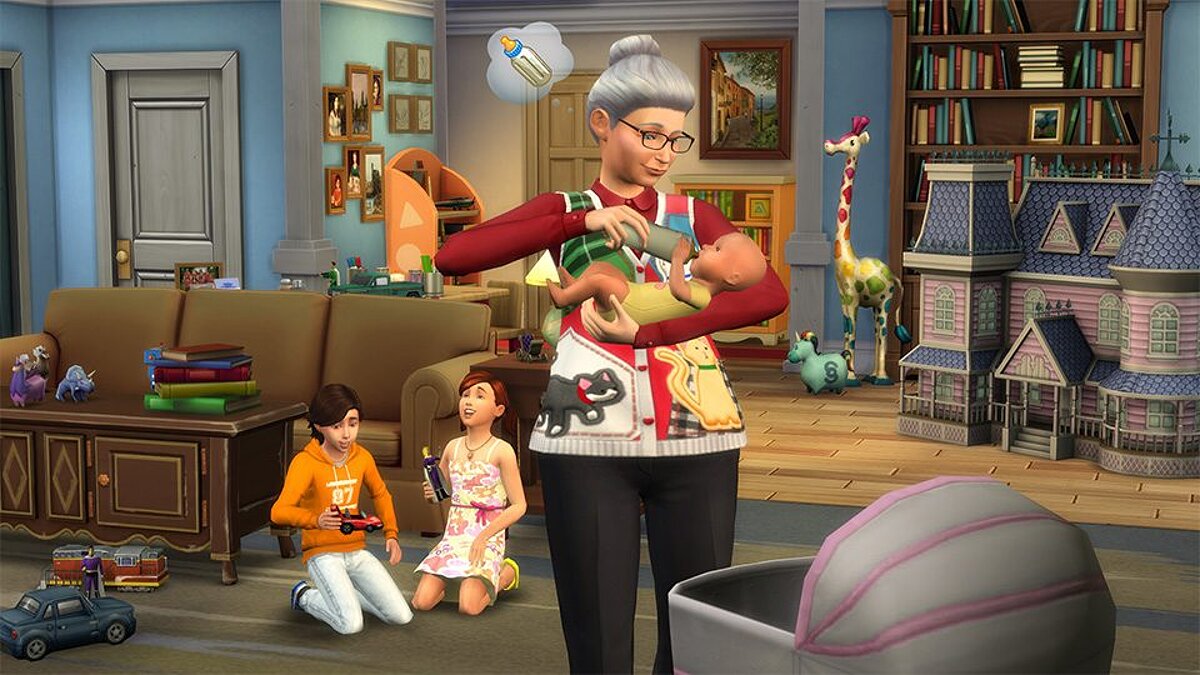 The Sims 4 — Мод лучшая няня