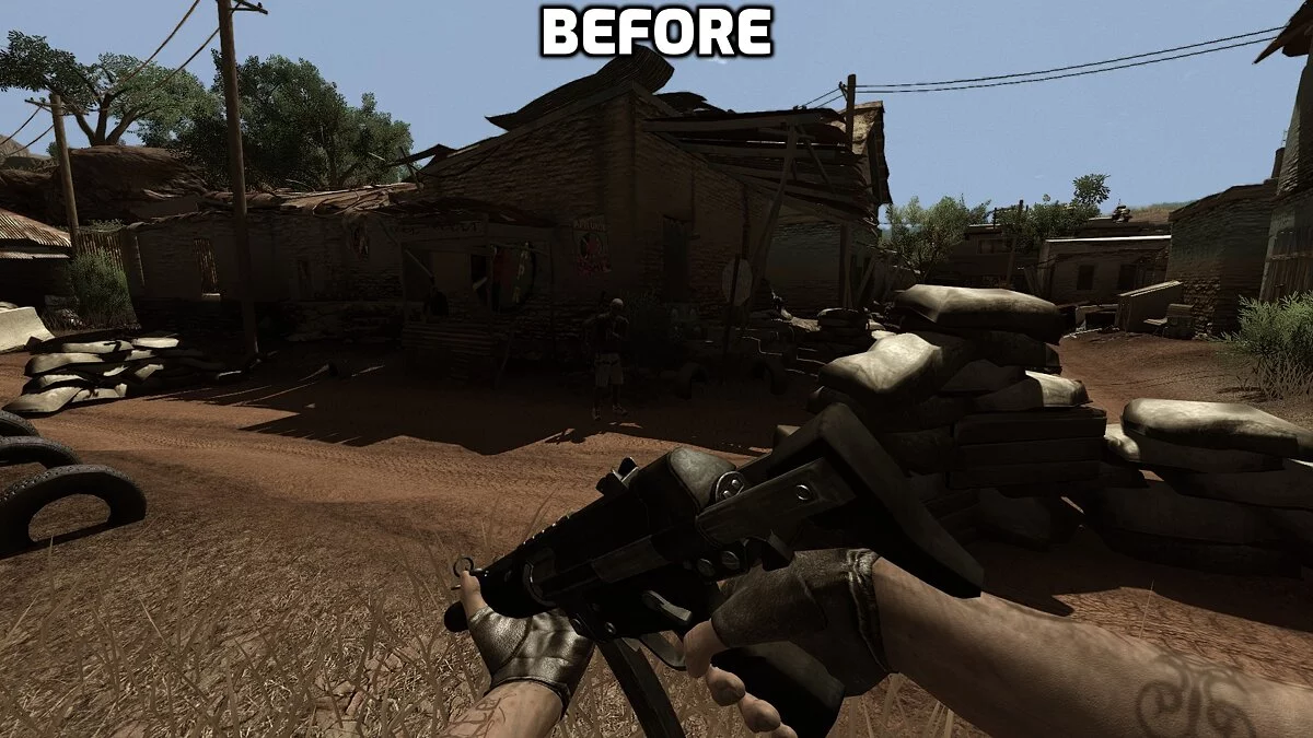 Far Cry 2 — Улучшенная графика и эффекты