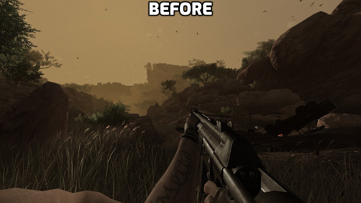 Far Cry 2 — Улучшенная графика и эффекты