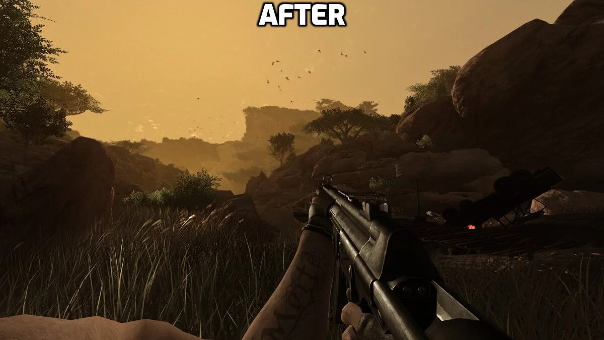 Far Cry 2 — Улучшенная графика и эффекты