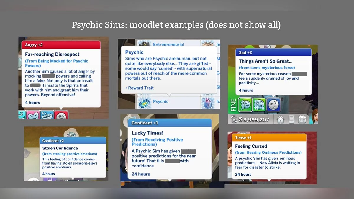 The Sims 4 — Экстрасенсорные способности