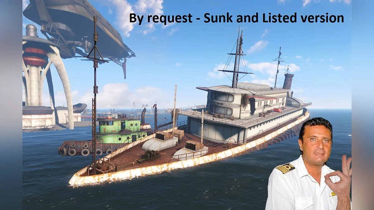 Fallout 4: Game of the Year Edition — Заброшенный корабль «Герцогиня Кентская»