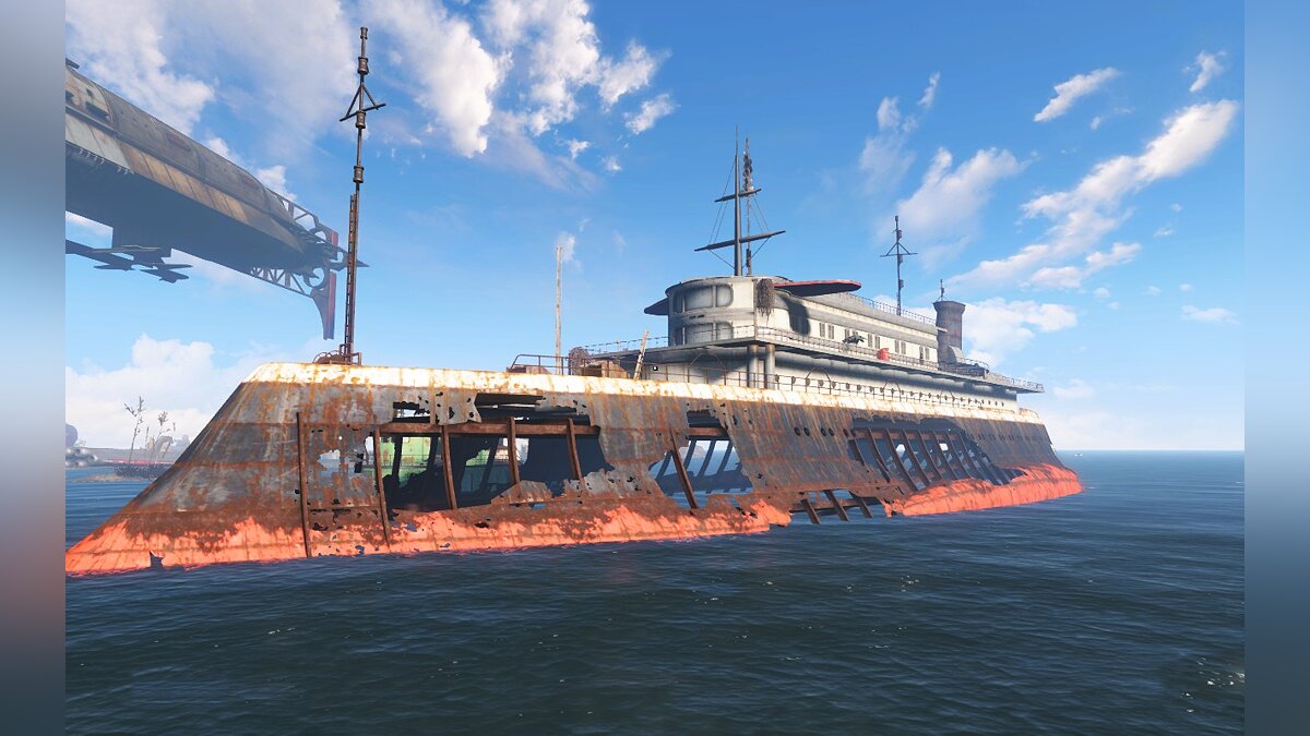 Fallout 4: Game of the Year Edition — Заброшенный корабль «Герцогиня Кентская»