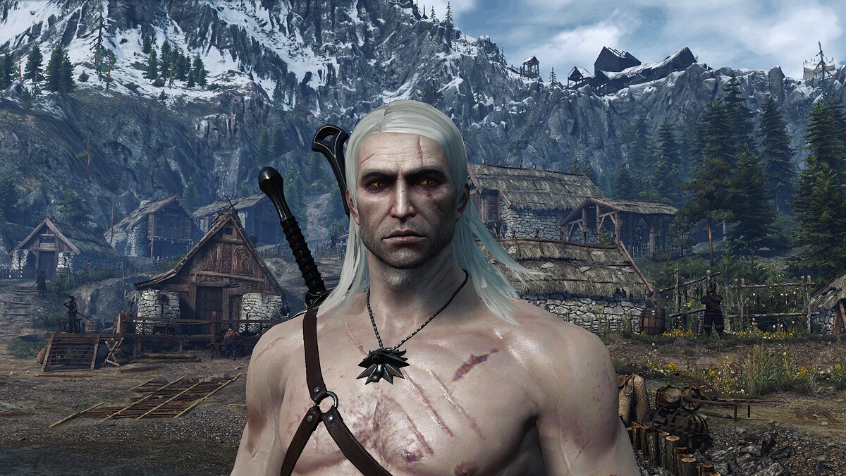 The witcher 3 geralt on steroids фото 78
