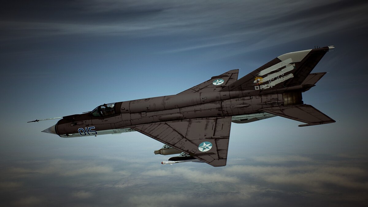 Ace Combat 7: Skies Unknown — Новая раскраска для МиГ-21