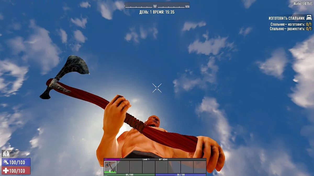 7 Days to Die — HD топор