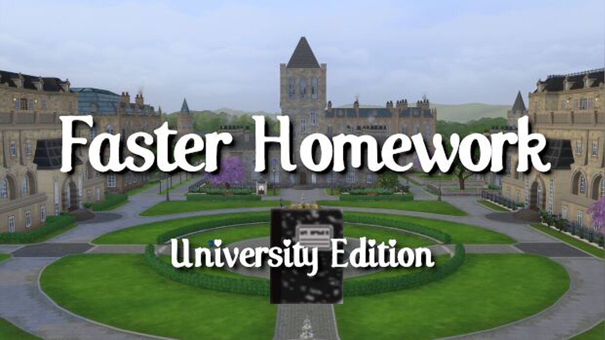 The Sims 4 — Быстрая домашняя работа (выпуск для университета)