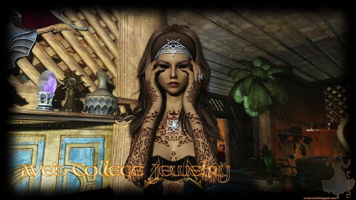 The Elder Scrolls 5: Skyrim Legendary Edition — Улучшенные украшения коллегии магов