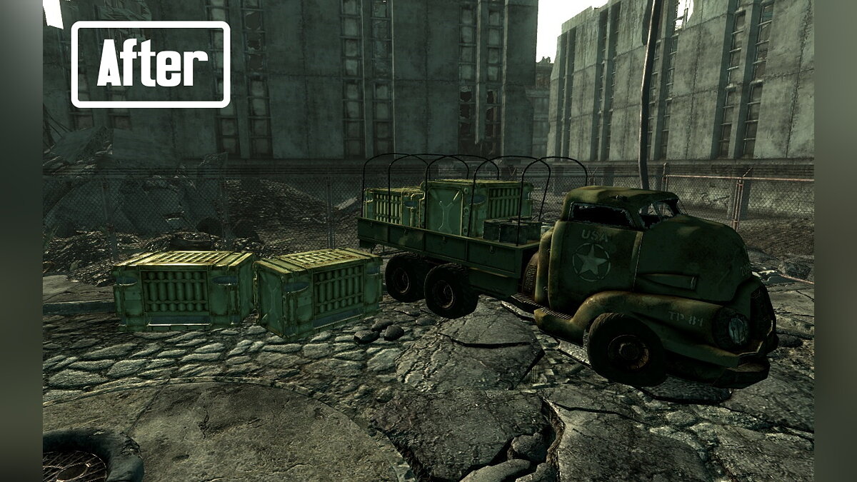 Fallout 3 — Полезные армейские грузовики